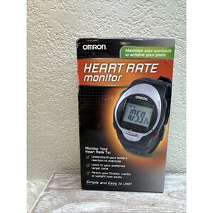 $41 🌙 Omron HR-100C Heart Rate Monitor Watch Alarm Stopwatch NEW